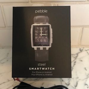 Pebble Steel Smart Watch